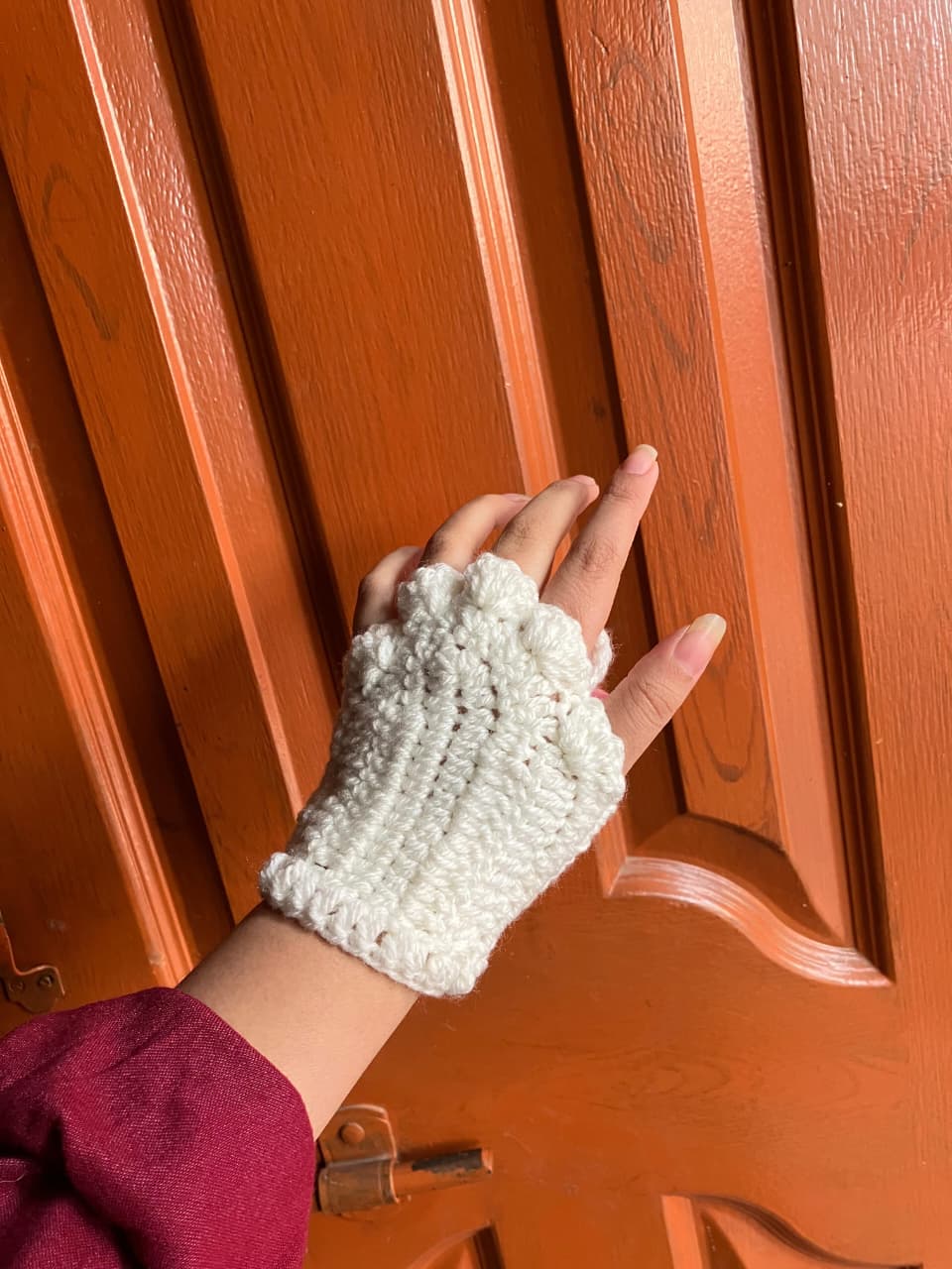 Handmade crochet crafting